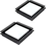 Schweigen Multi Purpose Square Silent Exhaust Fan - 2 Pack BRB752