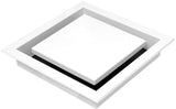 Schweigen Multi Purpose Square Silent Exhaust Fan - 2 Pack BRW652