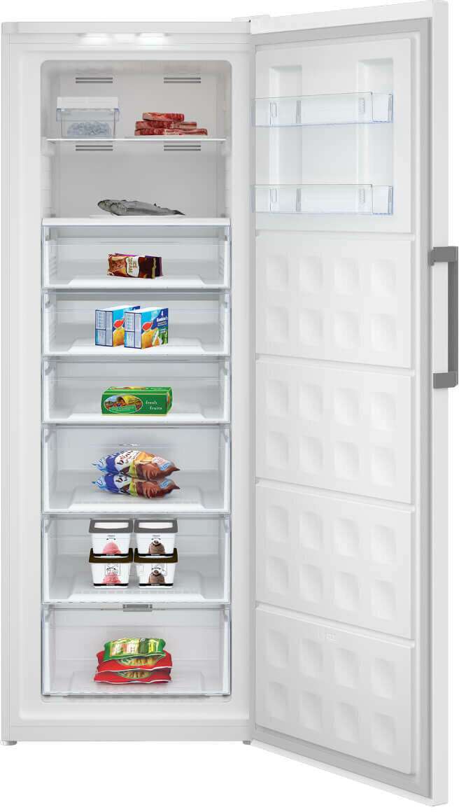 Beko 404L Frost Free Upright Freezer BVF404W | Greater Sydney Only