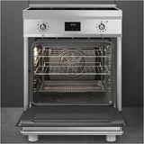 Smeg 60cm Classic Freestanding Induction Oven/Stove Stainless Steel C6IPXT2