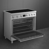 Smeg 90cm Classic Electric Freestanding Oven/Stove with Induction Hob C9IMX2