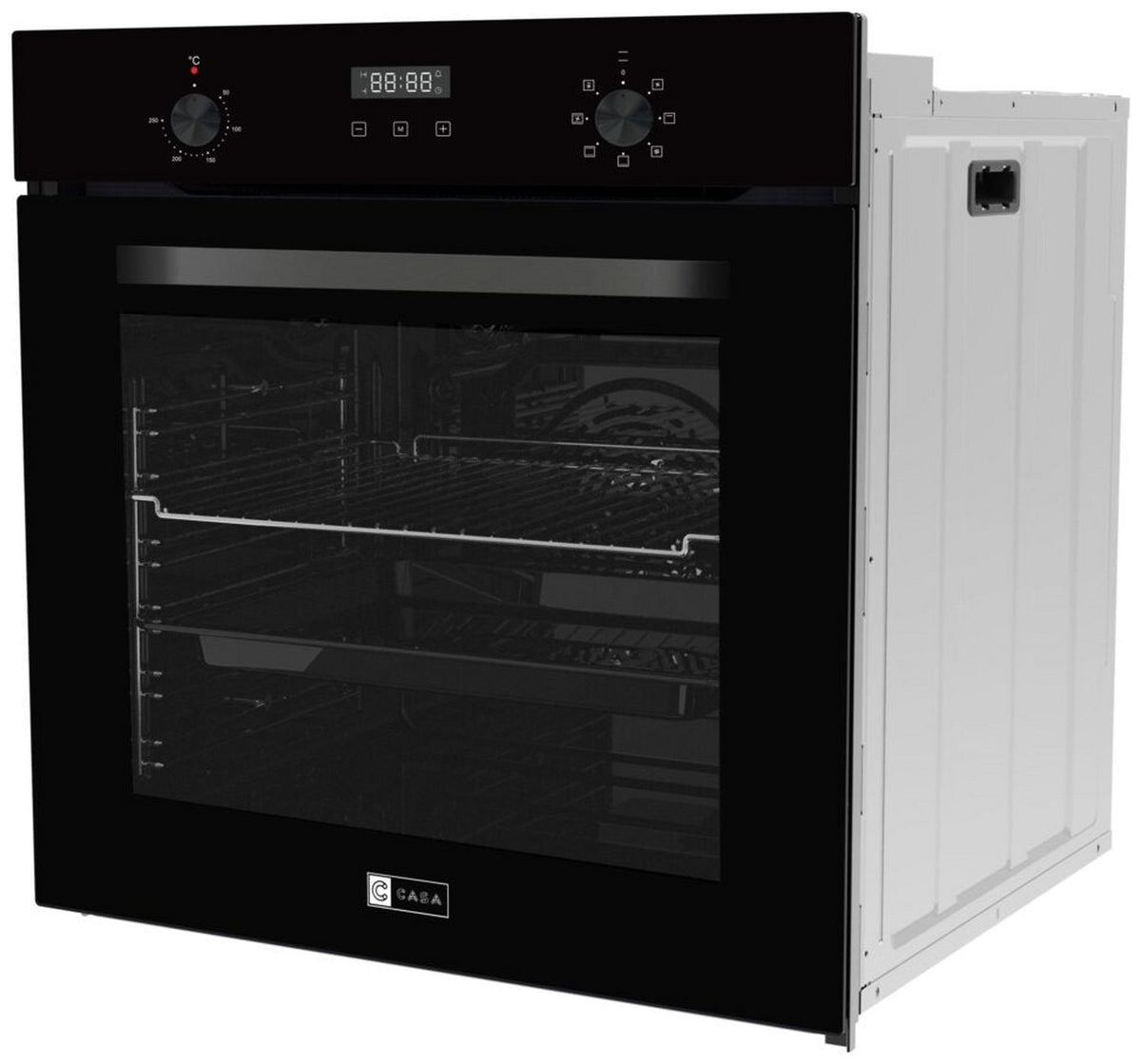 Casa 60cm 76L Electric Built-In Oven with Display CA607ED