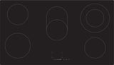 Casa 90cm Black Ceramic Glass Electric Cooktop CA90FEG