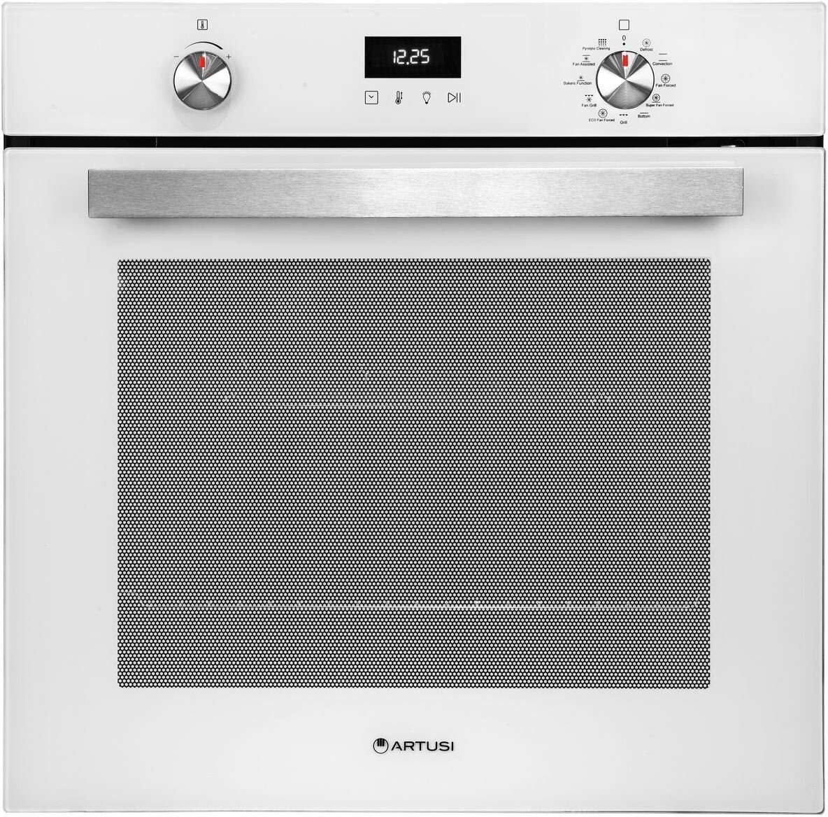 Artusi 60cm 88L Pyrolytic Electric Built-In Wall Oven CAO610WP
