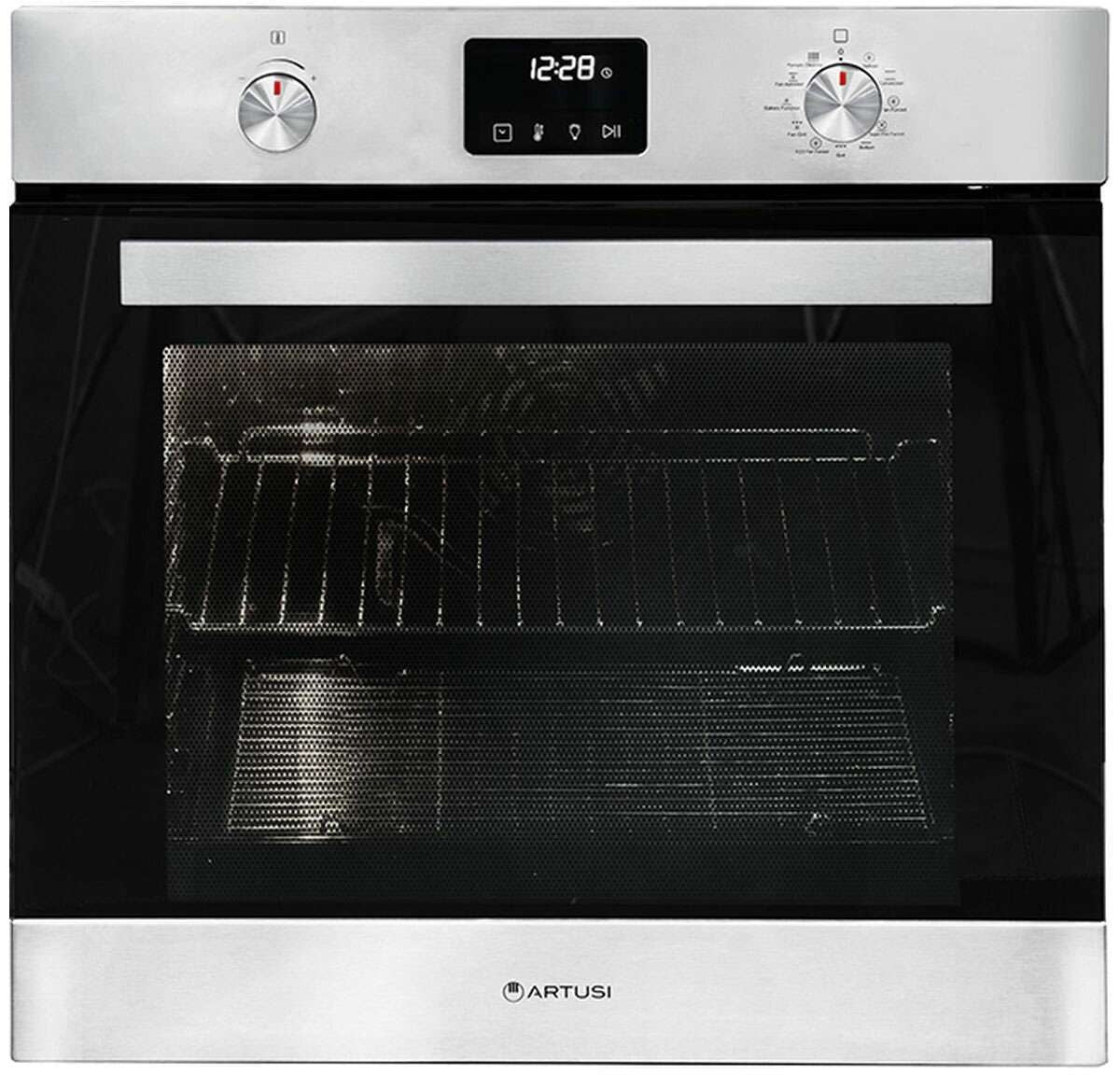 Artusi 60cm 88L Pyrolytic Electric Built-In Wall Oven CAO610XP