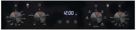 Artusi 60cm 90L Double Electric Built-In Wall Oven CAO888B
