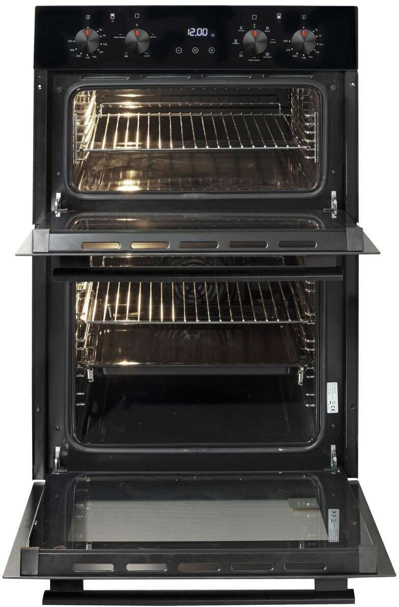 Artusi 60cm 90L Double Electric Built-In Wall Oven CAO888B