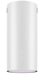 Casa 39cm Quiet White Cylinder Island Canopy CAS9UIWT