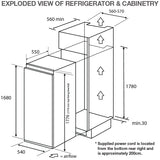 Casa 200L Fully-Integrated Freezer CASAFFI200 | Greater Sydney Only