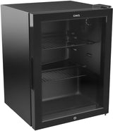 CHiQ 64L Triple Glass Door Beverage Centre Black CBC064BG
