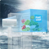 CHiQ 231L Bottom Mount Refrigerator White CBM231NW2 | Greater Sydney Only