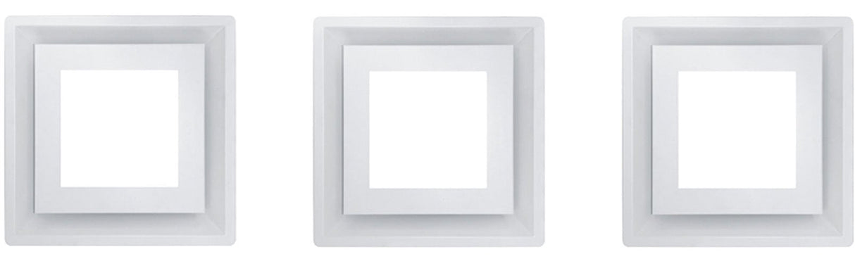 Schweigen Silent 3200m3/hr White 3x Modular Ceiling Cassette CC-PARA3WSE