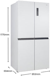 CHiQ 503L Quad Door Refrigerator White CCD499NWS | Greater Sydney Only