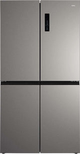 CHiQ 601L Quad Door Refrigerator Silver CCD596NS | Greater Sydney Only