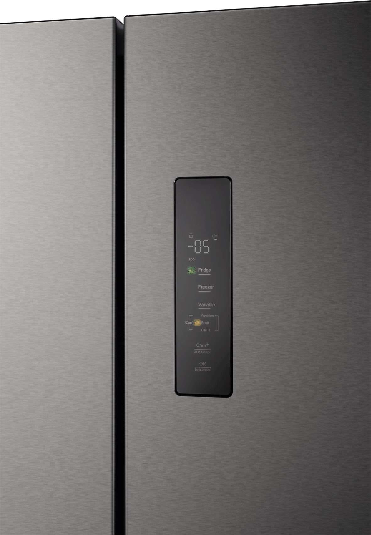 CHiQ 601L Quad Door Refrigerator Silver CCD596NS | Greater Sydney Only