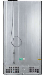 CHiQ 601L Quad Door Refrigerator Silver CCD596NS | Greater Sydney Only