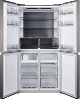 CHiQ 601L Quad Door Refrigerator Silver CCD596NS | Greater Sydney Only