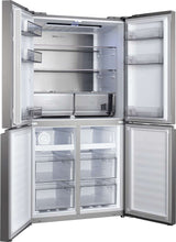 CHiQ 601L Quad Door Refrigerator Silver CCD596NS | Greater Sydney Only