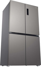 CHiQ 601L Quad Door Refrigerator Silver CCD596NS | Greater Sydney Only