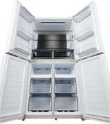 CHiQ 601L Quad Door Refrigerator White CCD598NWS | Greater Sydney Only