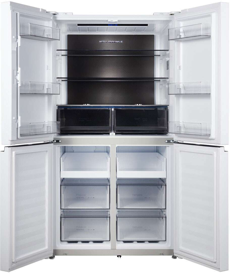 CHiQ 601L Quad Door Refrigerator White CCD598NWS | Greater Sydney Only