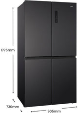 CHiQ 601L Quad Door Refrigerator CCD601NBS | Greater Sydney Only