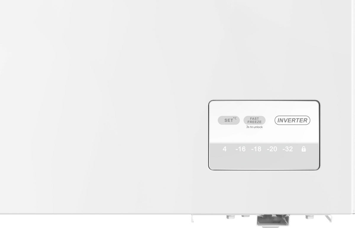 CHiQ 202L White Hybrid Chest Freezer CCF202WE