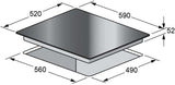 Kleenmaid 60cm Black Ceramic Glass Electric Cooktop CCT6020