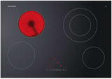 Fisher & Paykel 75cm Black Ceramic Glass Electric Cooktop CE754DTB1