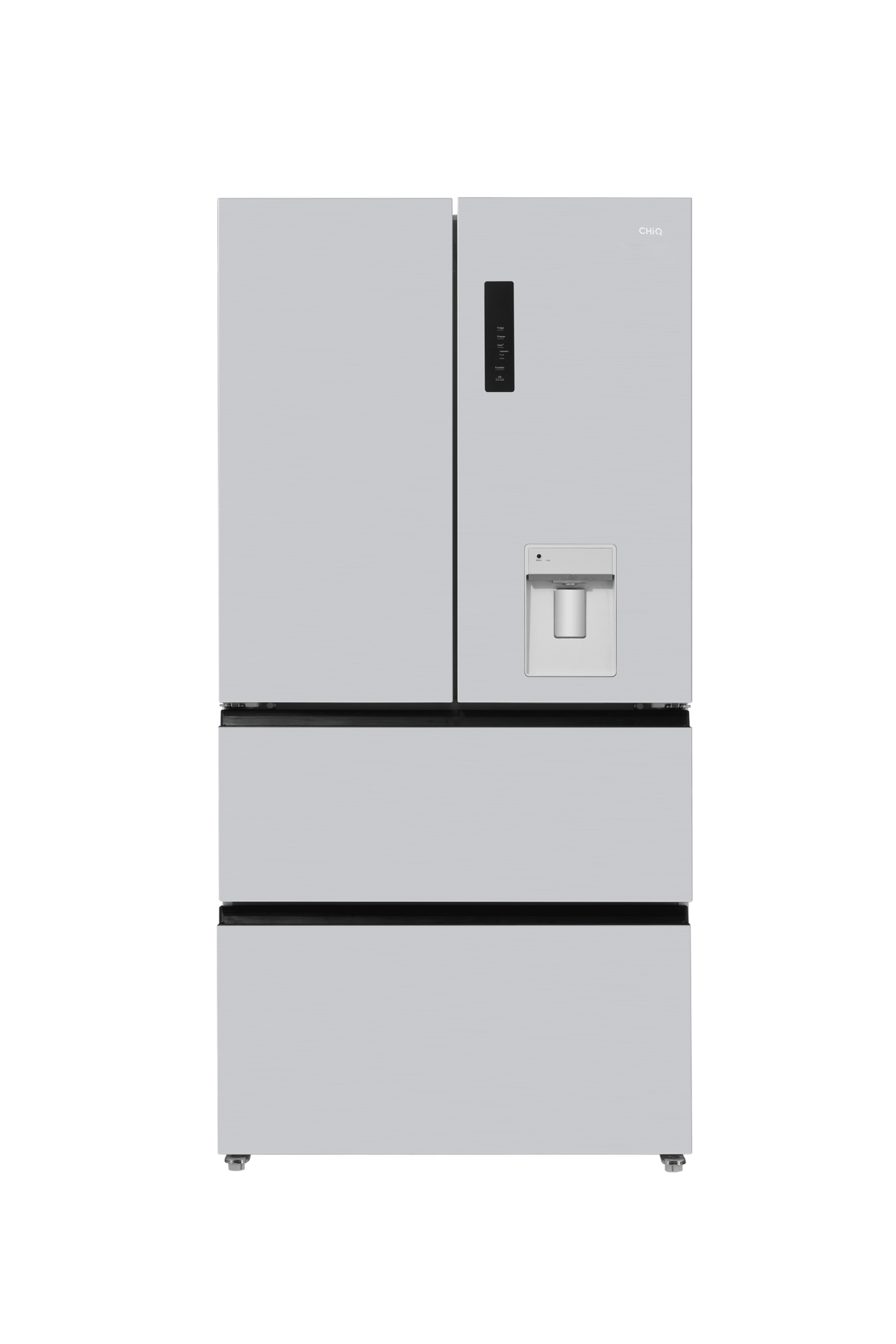 CHiQ 505L French Door Refrigerator White Steel CFD504NWSD