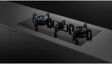 Fisher & Paykel 90cm Black Glass LPG Gas Cooktop CG903DLPGB4