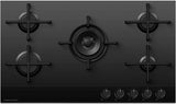 Fisher & Paykel 90cm Black Glass Gas Cooktop CG905DNGGB4
