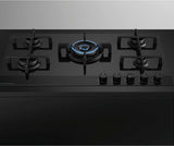 Fisher & Paykel 90cm Black Glass Gas Cooktop CG905DNGGB4