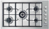 Fisher & Paykel 90cm Stainless Steel LPG Gas Cooktop CG905DWLPFCX3
