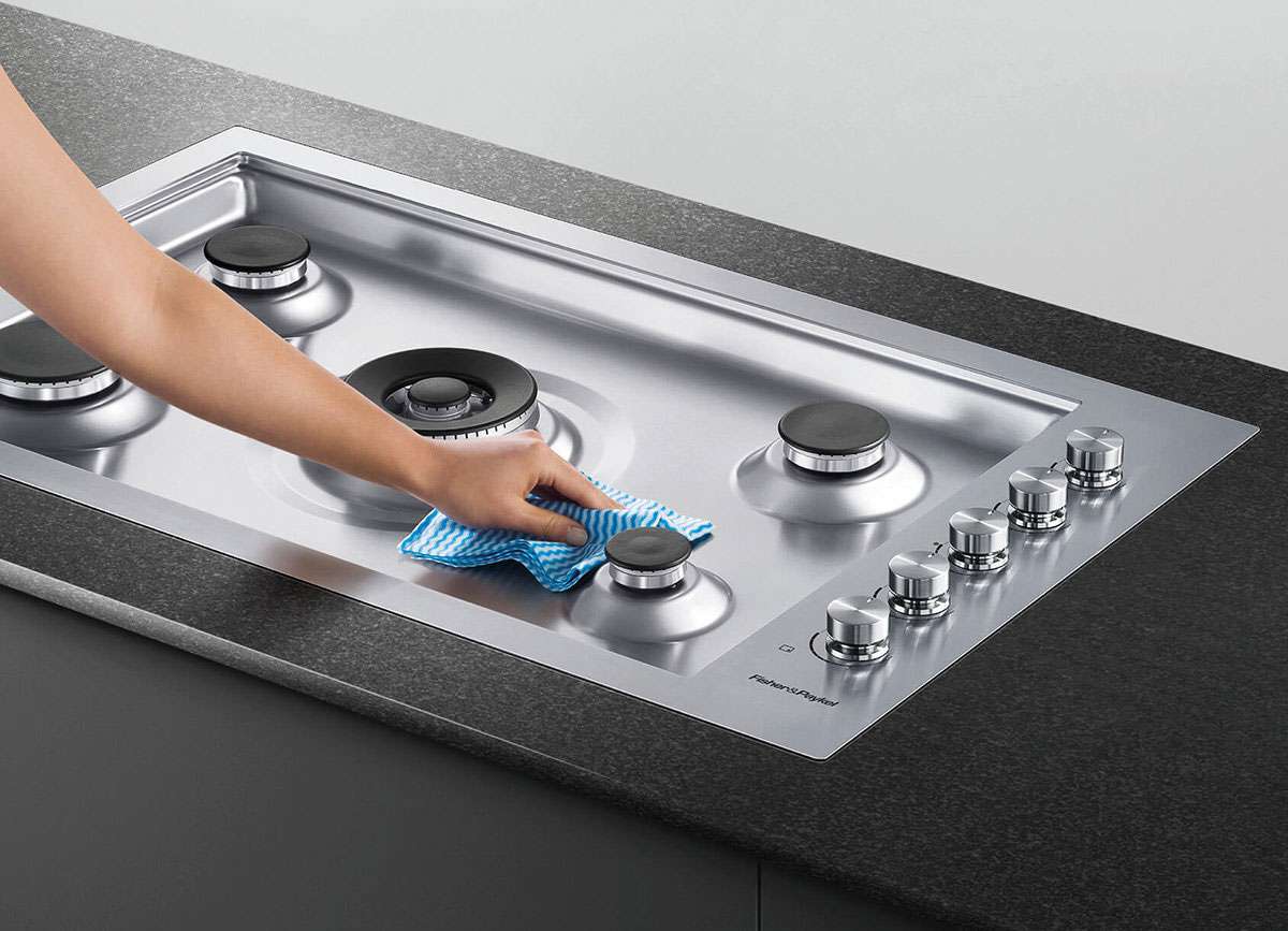 Fisher & Paykel 90cm Stainless Steel LPG Gas Cooktop CG905DWLPFCX3
