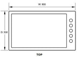 Fisher & Paykel 90cm Stainless Steel Natural Gas Cooktop CG905DWNGFCX3