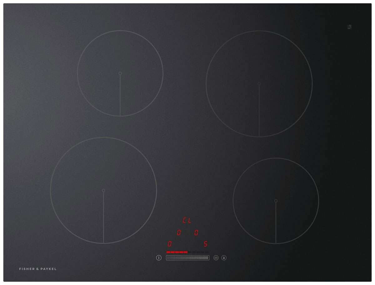 Fisher & Paykel 70cm Black Ceramic Glass Induction Cooktop CI704CTB1