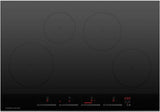 Fisher & Paykel 76cm Black Ceramic Glass Induction Cooktop CI764DTB4