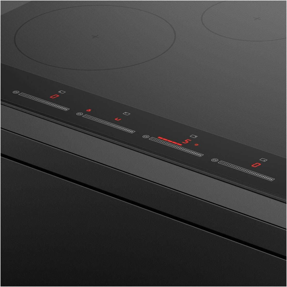 Fisher & Paykel 76cm Black Ceramic Glass Induction Cooktop CI764DTB4