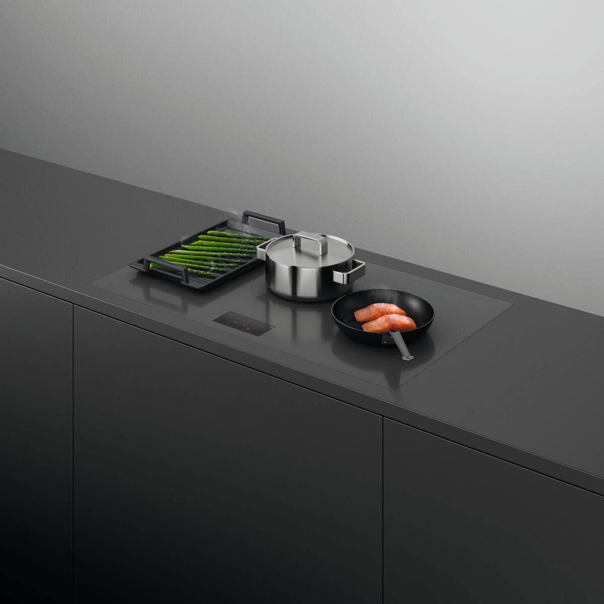 Fisher & Paykel 90cm Primary Modular Induction Cooktop Grey CI905DTTG1