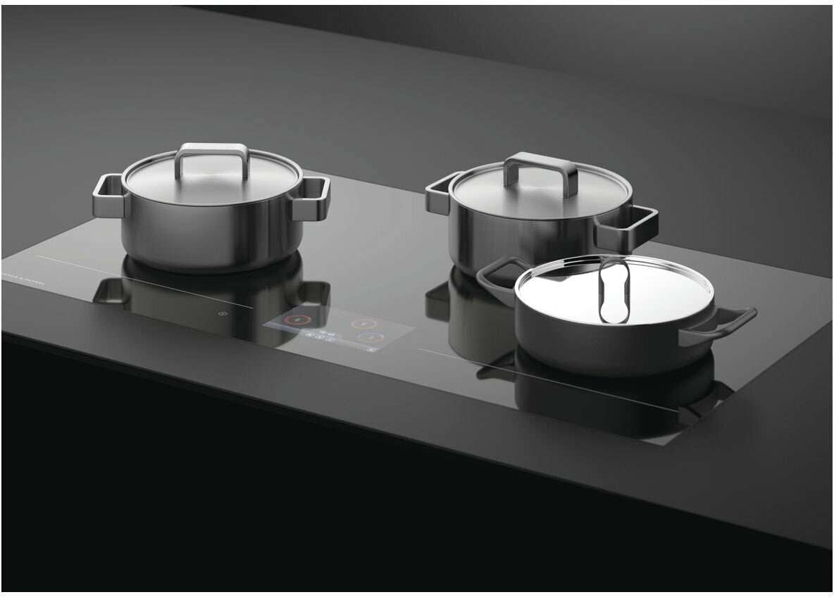 Fisher & Paykel 92cm Black Ceramic Glass Induction Cooktop CI926DTB4