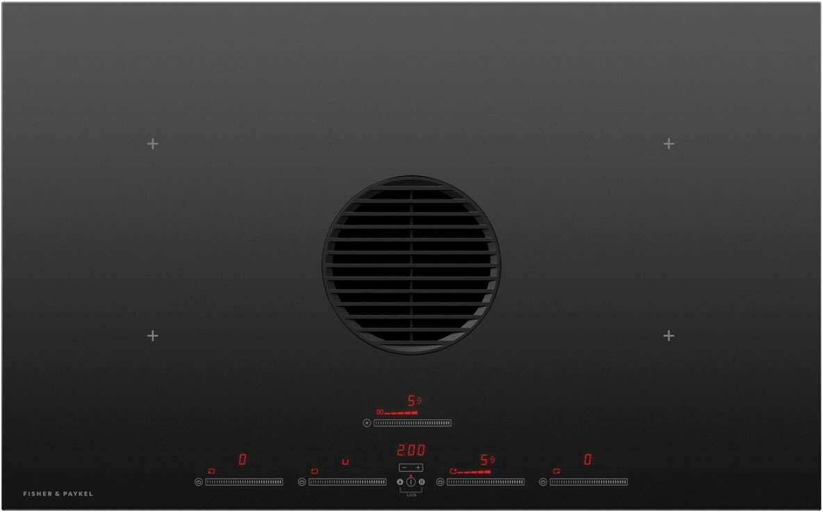 Fisher & Paykel 83cm Induction Cooktop with Integrated Ventilation CID834DTB4