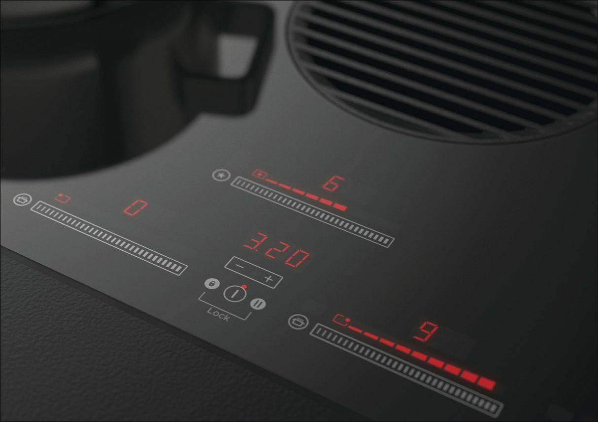 Fisher & Paykel 83cm Induction Cooktop with Integrated Ventilation CID834DTB4