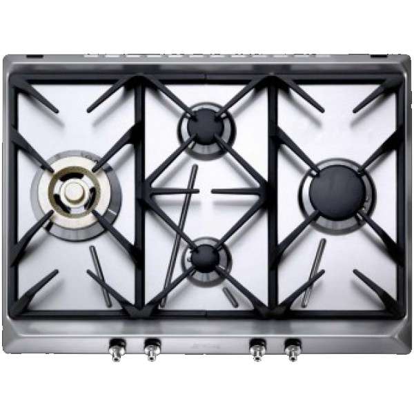 Smeg 70cm Stainless Steel Gas Cooktop CIR574XS3