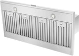 Schweigen 120cm Non-Silent 2200m3/hr Stainless Steel BBQ Canopy Rangehood CL6272