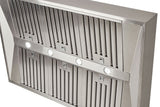 Schweigen 120cm Non-Silent 2500m3/hr Stainless Steel BBQ Canopy Rangehood CL7372