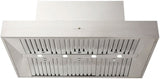 Schweigen 120cm Silent 3000m3/hr S/S TwinMotor BBQ Canopy Rangehood CL7372SP2