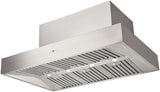Schweigen 120cm Silent 3000m3/hr S/S TwinMotor BBQ Canopy Rangehood CL7372SP2