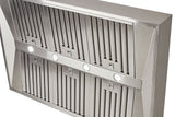 Schweigen 120cm Silent 3000m3/hr S/S TwinMotor BBQ Canopy Rangehood CL7372SP2