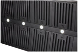 Schweigen 150cm Non-Silent 2500m3/hr Black BBQ Canopy Rangehood CL7375B
